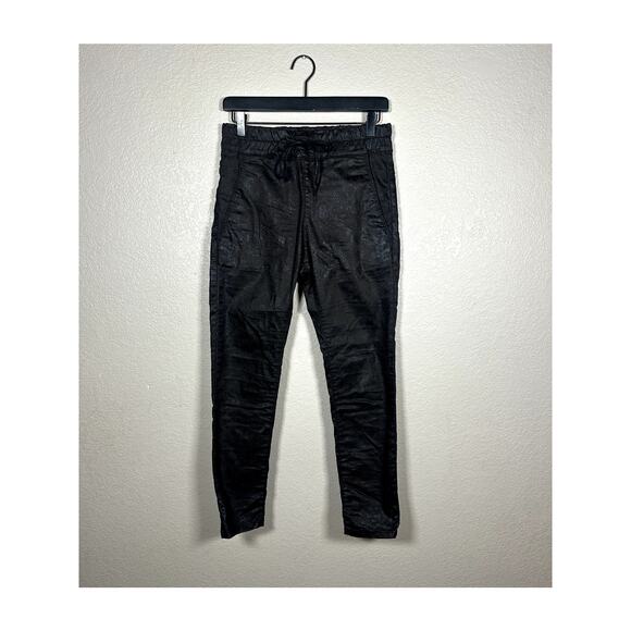 Bevy Flog Shely Drawstring Pants | Black Python SIze 25 - Picture 2 of 10